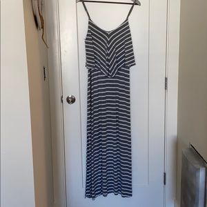Striped Maxi Dress